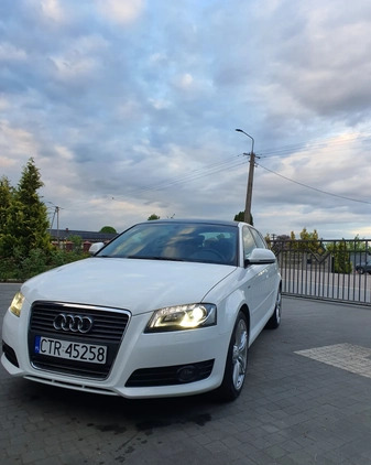 Audi A3 cena 39500 przebieg: 143690, rok produkcji 2009 z Terespol małe 106